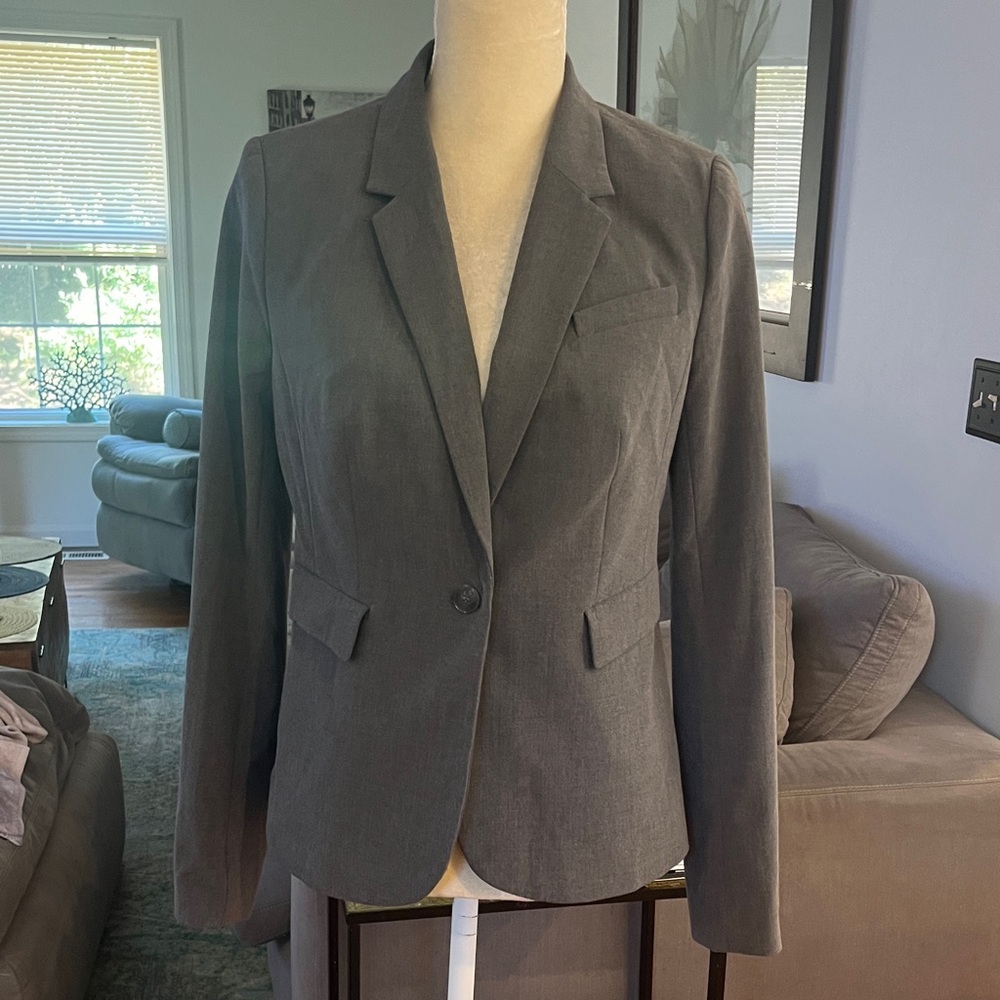The Limited Charcoal Blazer